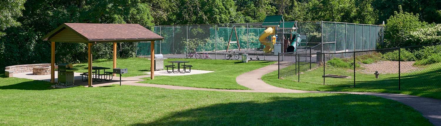 St. Clair Woods Apartments Grill Station and Playground Detail St. Clair Woods Apartments Grill Station and Playground Detail