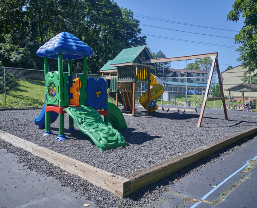 St. Clair Woods Apartments Playground Detail St. Clair Woods Apartments Playground Detail