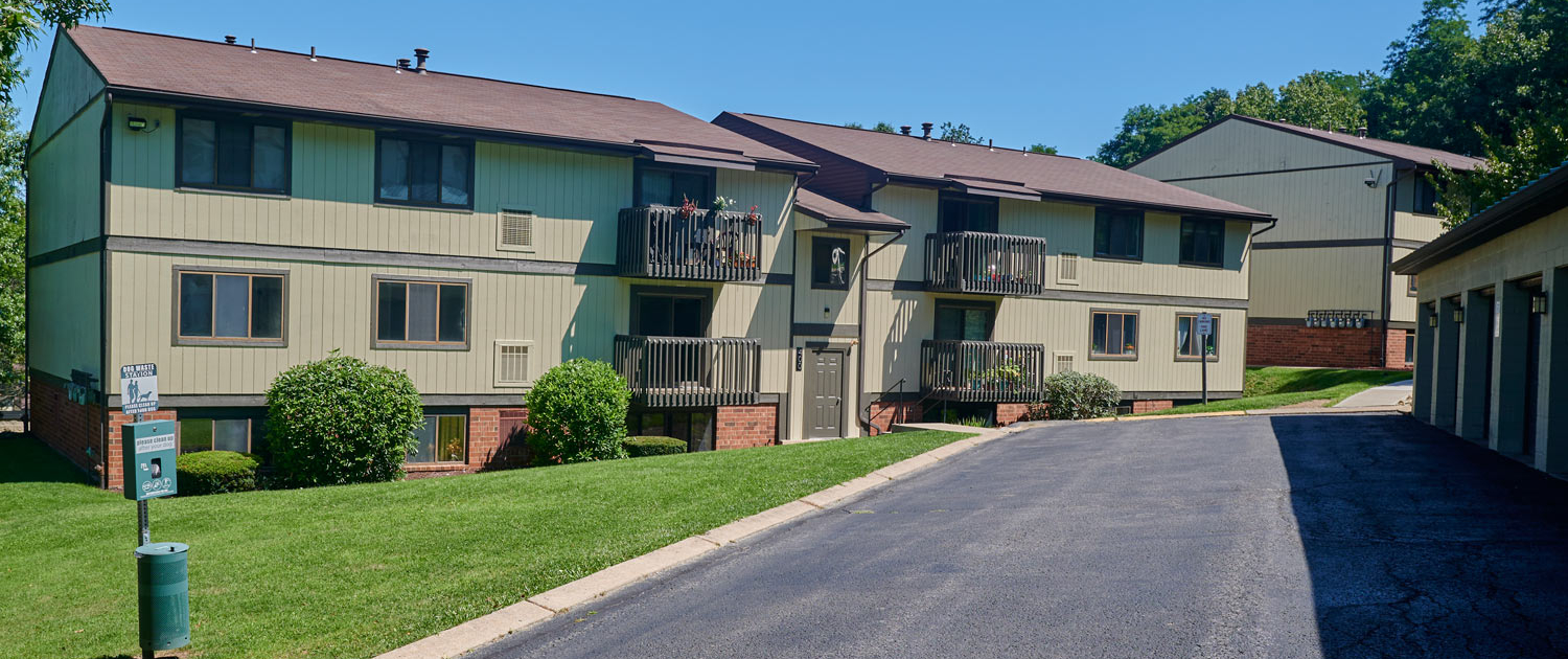 St. Clair Wood Apartments Exterior Detail