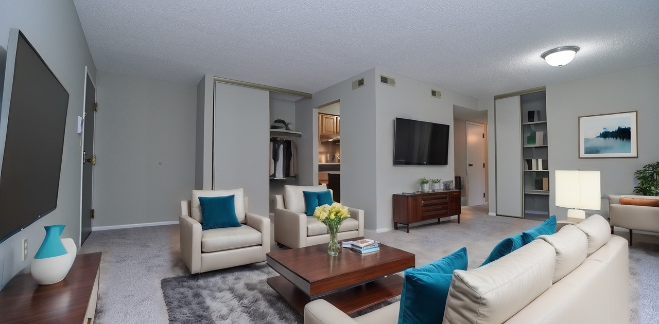 St. Clair Woods Apartments Living Room Detail